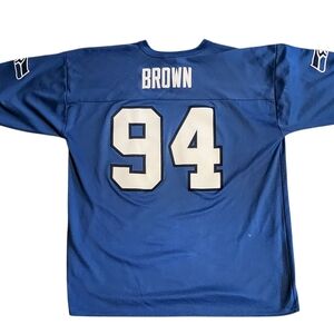 NFL Blue and White Men's Jersey